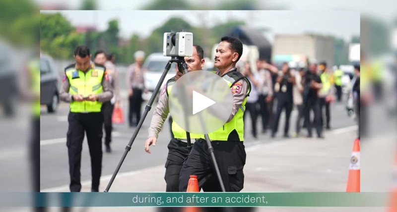 Transforming Road Safety in Indonesia with 3D Laser Scanning from Leica Geosystems. Interview with Korlantas Polri